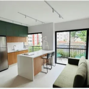 Apartamento com 1 Quarto para alugar, 42m² no Pinheiros, São Paulo