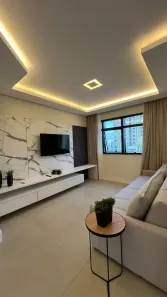 Apartamento com 3 Quartos para alugar, 130m² no Meia Praia, Itapema