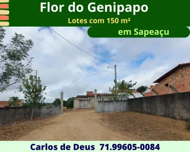 Lote/Terreno à venda, 150m² no Centro, Sapeaçu