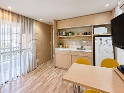 Flat com 1 Quarto para alugar, 48m² no Higienópolis, São Paulo