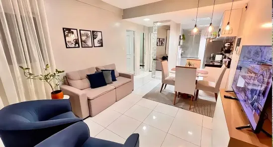 Apartamento com 2 Quartos para alugar, 56m² no Pedreira, Belém