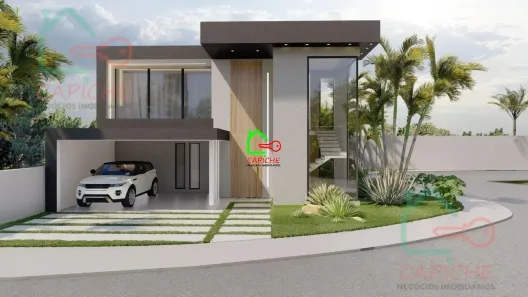 Casa de Condomínio com 4 Quartos à venda, 331m² no Vila Nova, Louveira