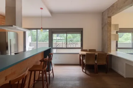 Apartamento com 1 Quarto para alugar, 82m² no Vila Madalena, São Paulo