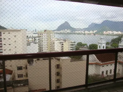 Apartamento com 3 Quartos para alugar, 140m² no Lagoa, Rio de Janeiro