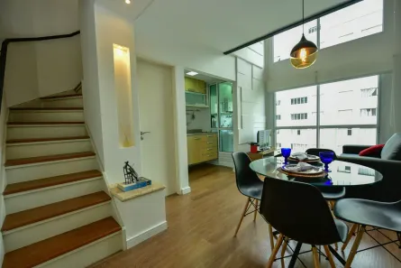 Apartamento com 1 Quarto para alugar, 54m² no Vila Nova Conceição, São Paulo