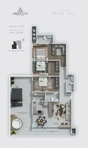 Apartamento com 3 Quartos à venda, 161m² no Praia Brava de Itajaí, Itajaí