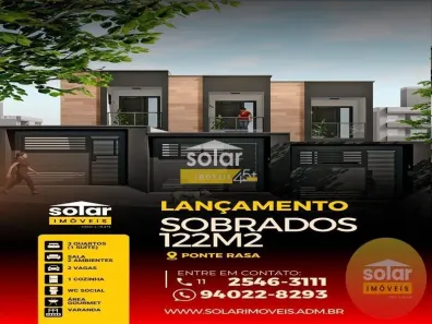 Sobrado com 3 Quartos à venda, 122m² no Vila Ponte Rasa, São Paulo