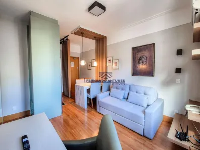 Apartamento com 1 Quarto para alugar, 77m² no Savassi, Belo Horizonte