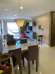 Apartamento com 2 Quartos para alugar, 79m² no Porto das Dunas, Aquiraz