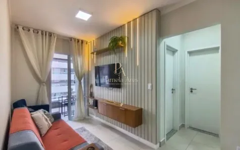 Apartamento com 2 Quartos para alugar, 68m² no Canto do Forte, Praia Grande