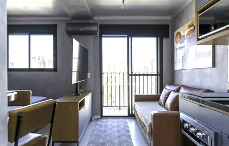 Apartamento com 1 Quarto para alugar, 27m² no Vila Olímpia, São Paulo