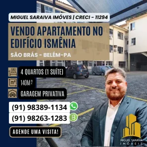 Apartamento com 4 Quartos à venda, 140m² no Batista Campos, Belém