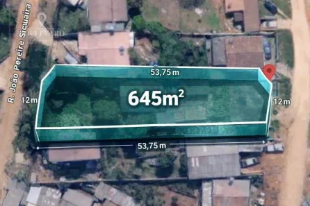 Lote/Terreno à venda, 645m² no Cachoeira, Almirante Tamandaré