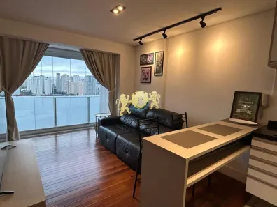 Flat com 1 Quarto para alugar, 33m² no Santo Amaro, São Paulo