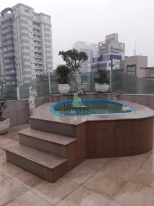 Cobertura com 4 Quartos à venda, 335m² no Aparecida, Santos