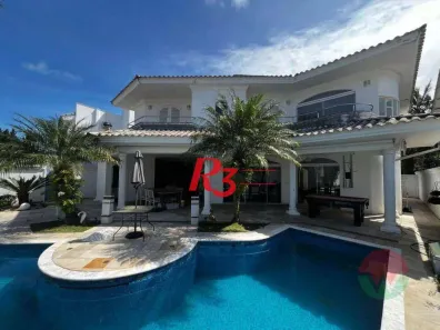 Casa de Condomínio com 5 Quartos à venda, 403m² no Jardim Acapulco, Guarujá