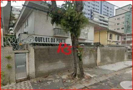 Lote/Terreno à venda, 1060m² no Ponta da Praia, Santos