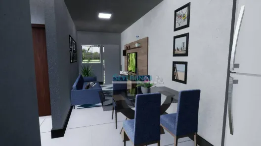 Casa de Condomínio com 2 Quartos à venda, 51m² no Neópolis, Gravataí
