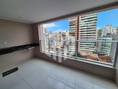 Apartamento com 2 Quartos para alugar, 77m² no Guilhermina, Praia Grande