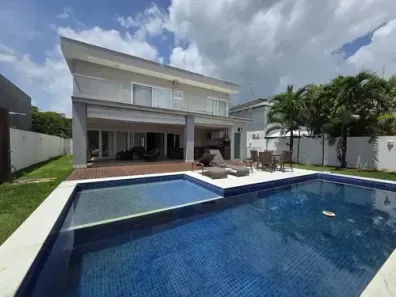 Casa de Condomínio com 4 Quartos à venda, 480m² no Alphaville (Abrantes), Camaçari