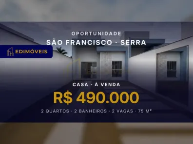 Casa com 2 Quartos à venda, 75m² no São Francisco, Serra