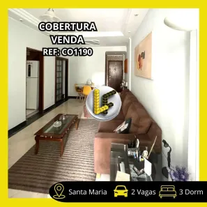 Cobertura com 3 Quartos à venda, 160m² no Santa Maria, São Caetano do Sul