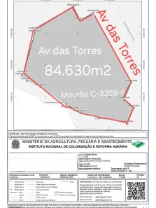 Lote/Terreno à venda, 84630m² no Lago Azul, Manaus