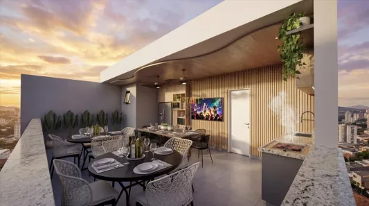 Apartamento com 1 Quarto à venda, 24m² no São Pedro, Juiz de Fora