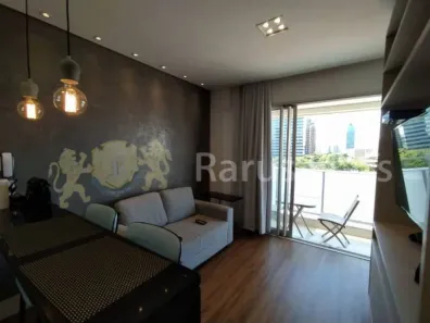 Flat com 1 Quarto para alugar, 51m² no Santo Amaro, São Paulo
