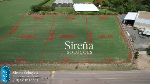 Lote/Terreno à venda, 2000m² no , Holambra