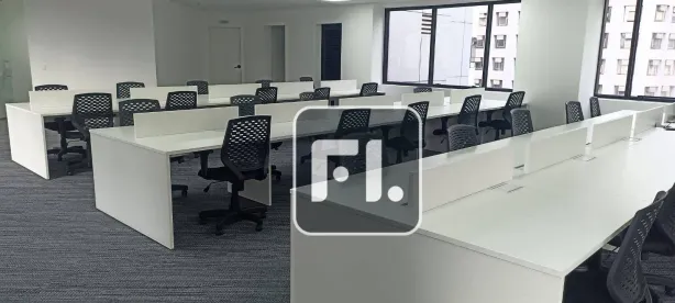 Sala Comercial para alugar, 224m² no Cidade Monções, São Paulo