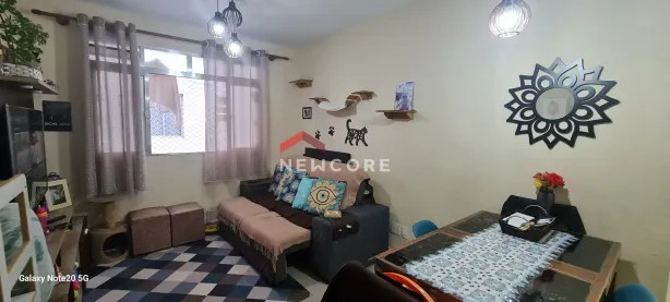 Apartamento com 1 Quarto à venda, 49m² no Centro, São Vicente