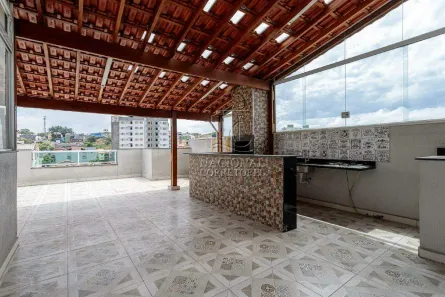 Cobertura com 3 Quartos à venda, 140m² no Jardim Santo Antônio, Santo André