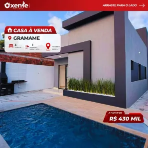 Casa com 3 Quartos à venda, 100m² no Gramame, João Pessoa