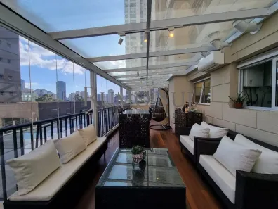 Apartamento com 4 Quartos para alugar, 260m² no Campo Belo, São Paulo