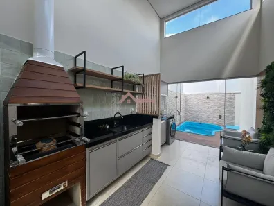 Casa de Condomínio com 3 Quartos à venda, 145m² no Residencial Jardim de Mônaco, Hortolândia