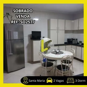 Sobrado com 3 Quartos à venda, 137m² no Santa Maria, São Caetano do Sul