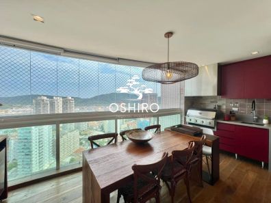 Apartamento com 3 Quartos à venda, 135m² no Ponta da Praia, Santos