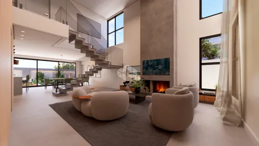 Casa de Condomínio com 4 Quartos à venda, 254m² no Tomazetti, Santa Maria