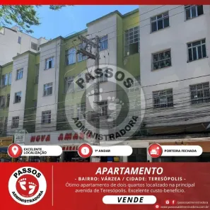 Apartamento com 2 Quartos à venda, 40m² no Várzea, Teresópolis
