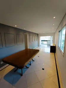 Apartamento com 3 Quartos para alugar, 136m² no Gonzaga, Santos