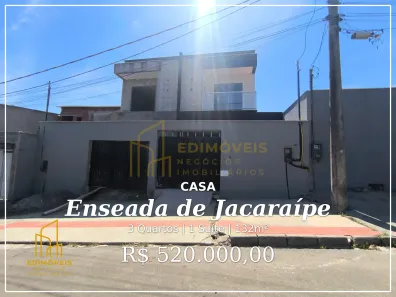 Casa com 3 Quartos à venda, 132m² no Enseada de Jacaraípe, Serra