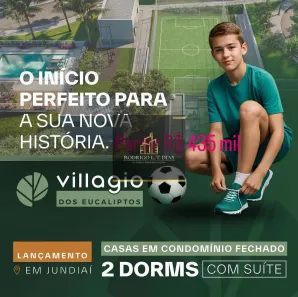 Casa de Condomínio com 2 Quartos à venda, 58m² no Medeiros, Jundiaí