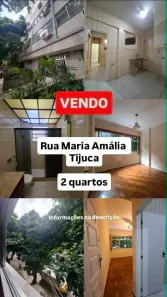 Apartamento com 2 Quartos à venda, 65m² no Tijuca, Rio de Janeiro