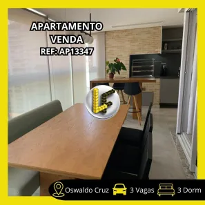 Apartamento com 3 Quartos à venda, 144m² no Osvaldo Cruz, São Caetano do Sul