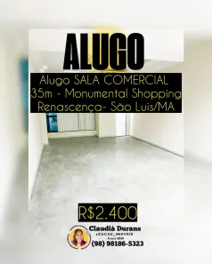 Sala Comercial para alugar, 35m² no Renascença, São Luís