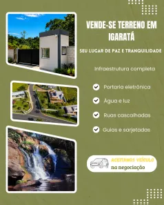 Lote/Terreno à venda, 600m² no Centro, Igaratá