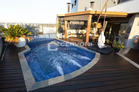Cobertura com 4 Quartos para alugar, 220m² no Parque Residencial Aquarius, São José dos Campos
