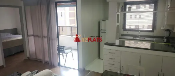 Flat com 1 Quarto para alugar, 44m² no Vila Nova Conceição, São Paulo