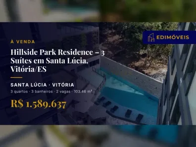 Apartamento com 3 Quartos à venda, 103m² no Santa Lúcia, Vitória